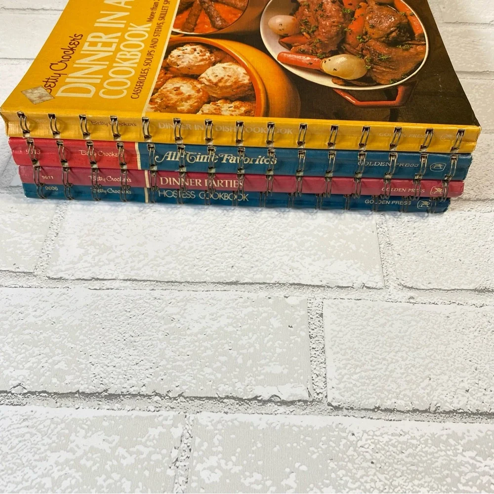 Vintage‎ Betty Crocker Cookbooks